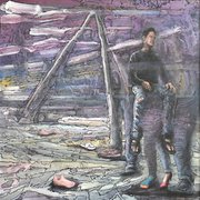 [vielfüßler] acrylfarbe auf leinwand - 50 x 50cm - 2022