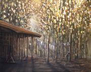 [unterschlupf] acrylfarbe auf leinwand - 80 x 100cm - 2022