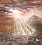 [schüchterner marktschreier] mixed media auf leinwand - 160 x 150cm - 2021