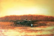 [gestörter empfang] acrylfarbe auf leinwand - 80 x 120cm - 2014